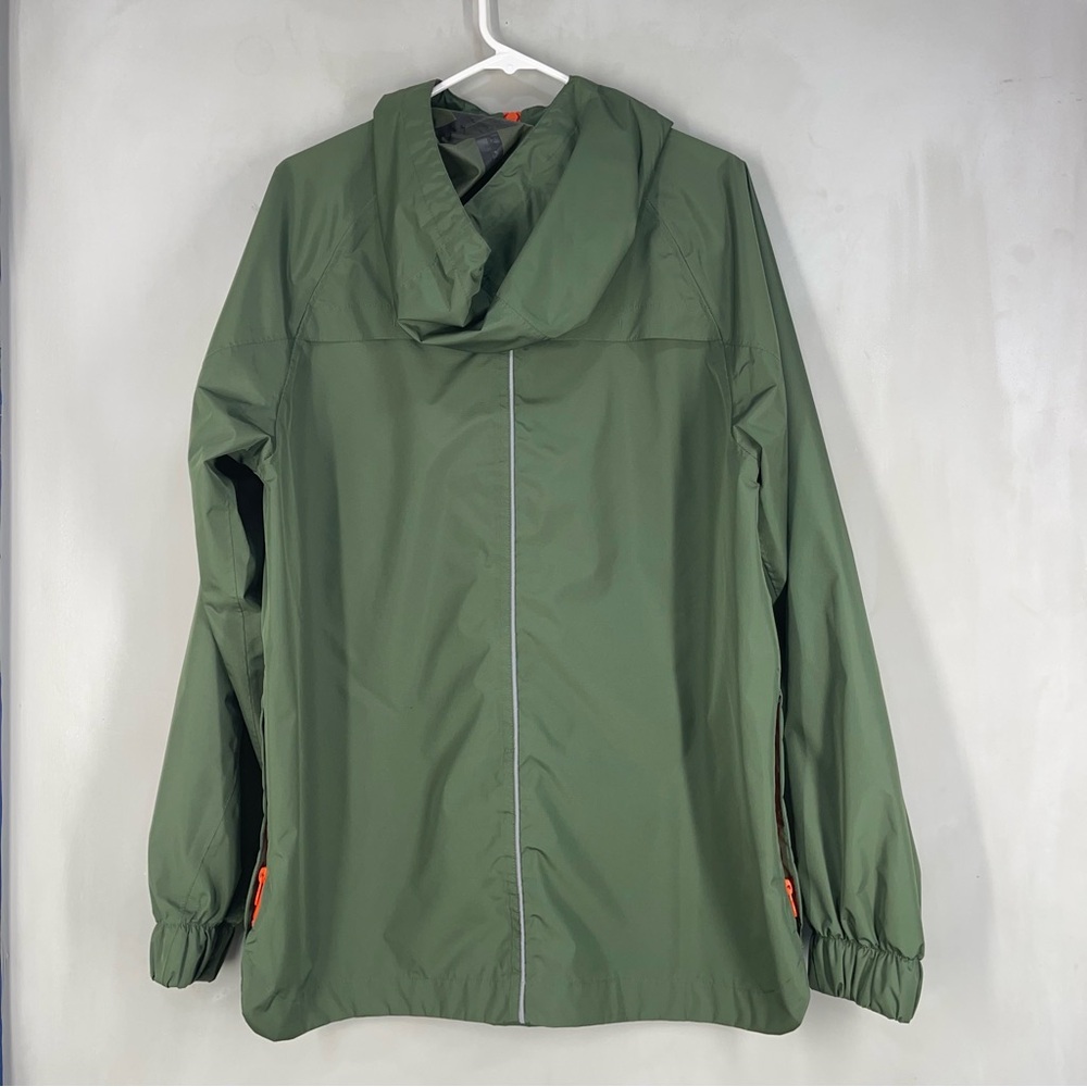 Hunter for Target Green 1/4 Zip Pullover Raincoat Jacket Windbreaker Mens Medium - Picture 3 of 13